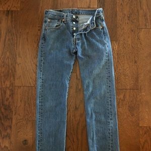 Vintage Levi’s 501 with button fly